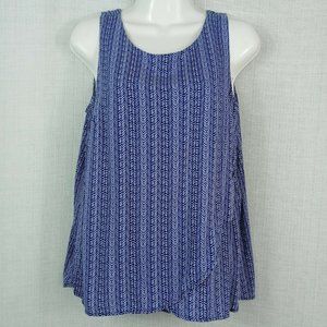 GAP Geometric Sleeveless Cami Top Size Small